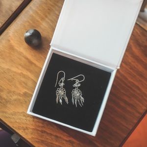 Sterling silver earrings